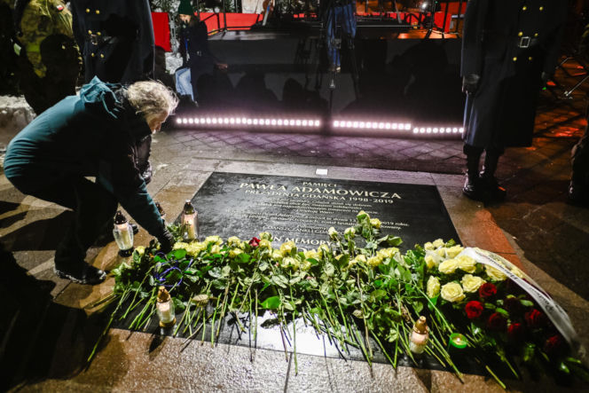 Gdańsk. 7. rocznica śmierci Pawła Adamowicza