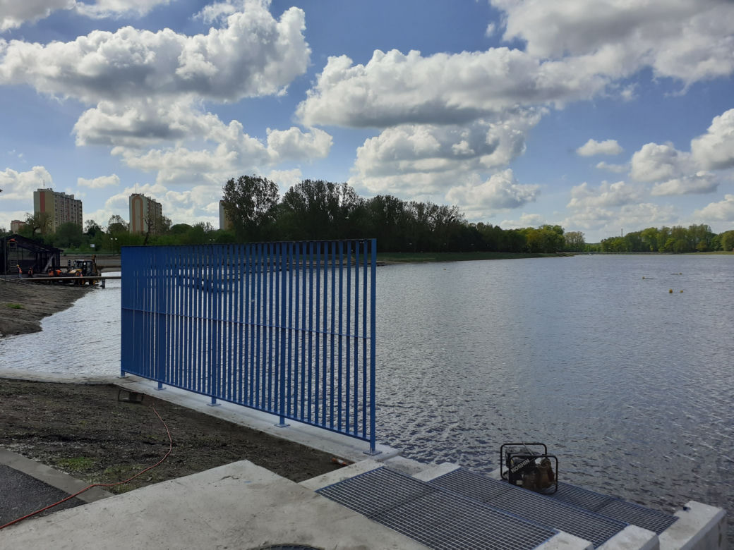 Zalew na Borkach napełnia się wodą
