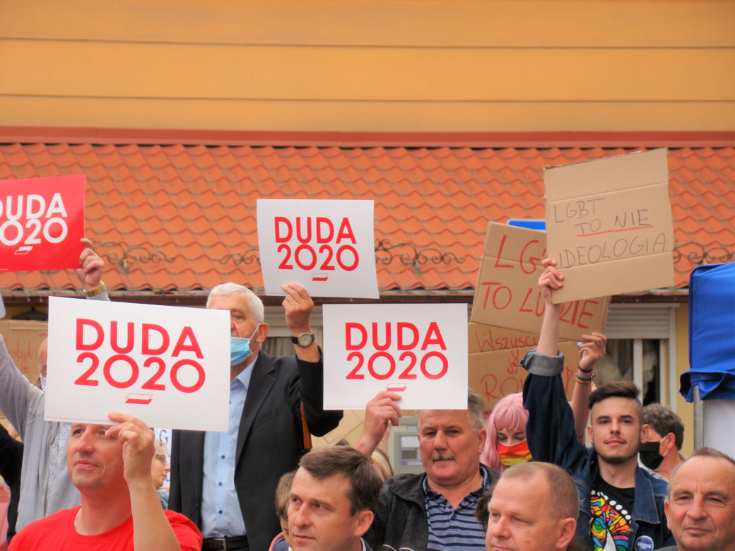 LGBT to nie ideologia - protest podczas wizyty Beaty Szydło