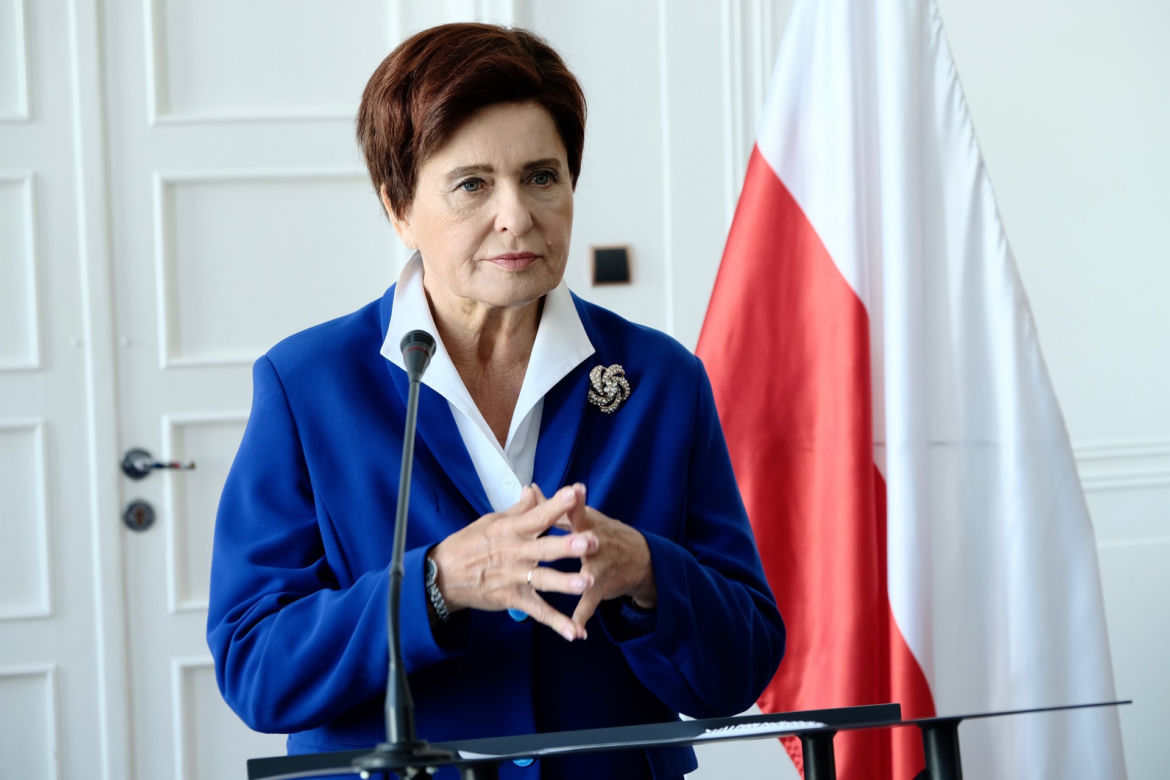Ewa Kasprzyk gra Beate Szydło
