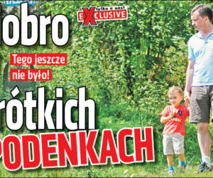 Ziobro w krótkich spodenkach