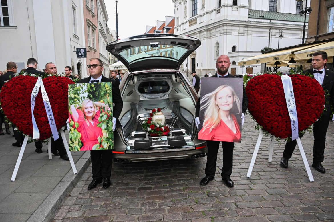 Pogrzeb Katarzyny Stoparczyk odbył się w Warszawie
