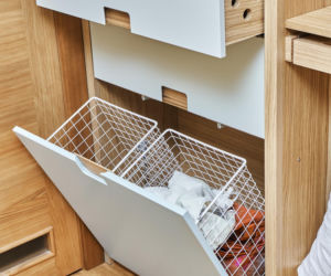 Kosz na pranie rujnował aranżację mojej łazienki. Tak sobie z nim poradziłam