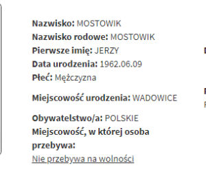 MOSTOWIK JERZY