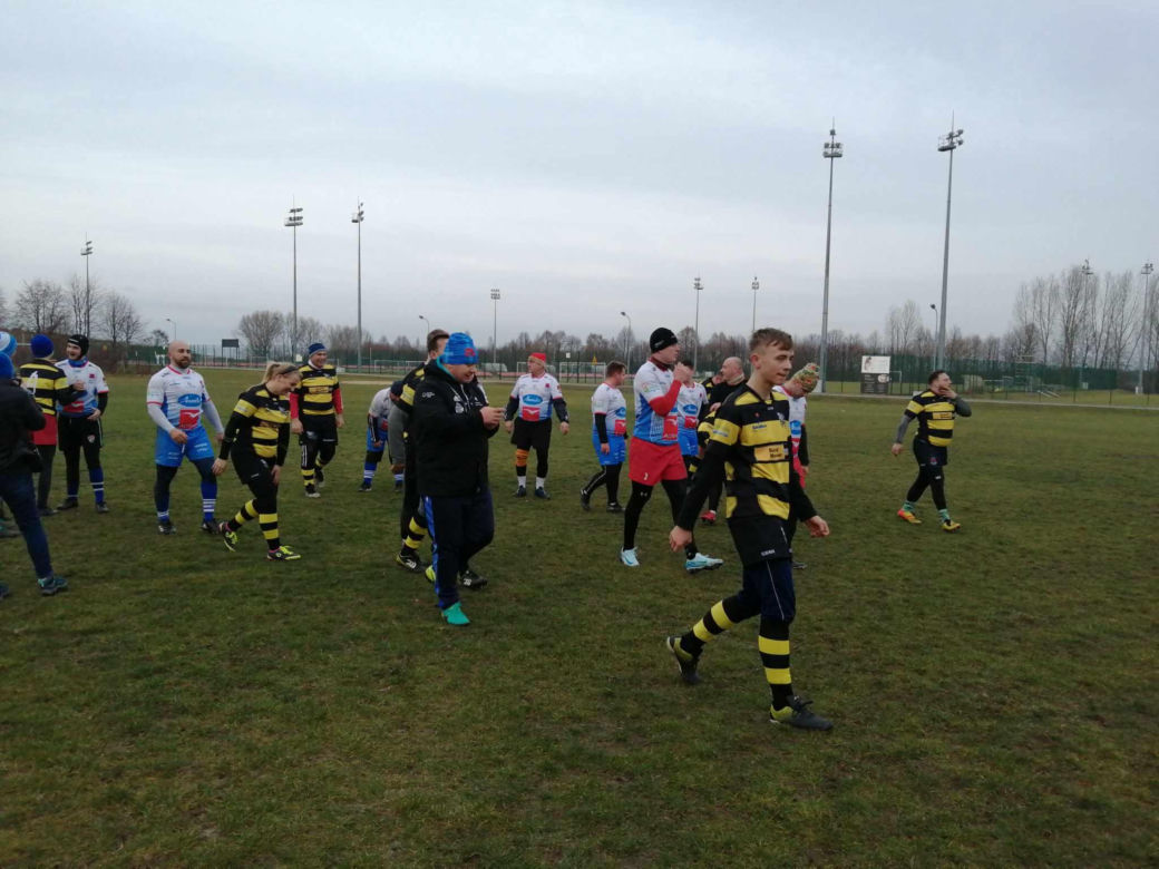 Noworoczny mecz rugby w Siedlcach 2025