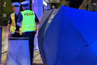 Śmiertelne potrącenie pieszej przez tramwaj na Marszałkowskiej