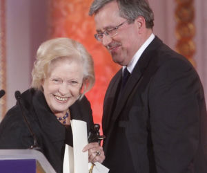 Wiktory 2010. Bronisław Komorowski POLITYKIEM ROKU, Beata Tyszkiewicz