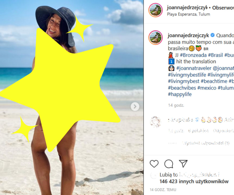 Joanna Jędrzejczyk oczarowała fanów zdjęciami z wakacji w Brazylii [GALERIA]