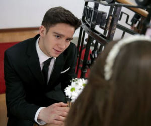 	M jak miłość, odcinek 1512: Lilka (Monika Mielnicka), Mateusz (Krystian Domagała)