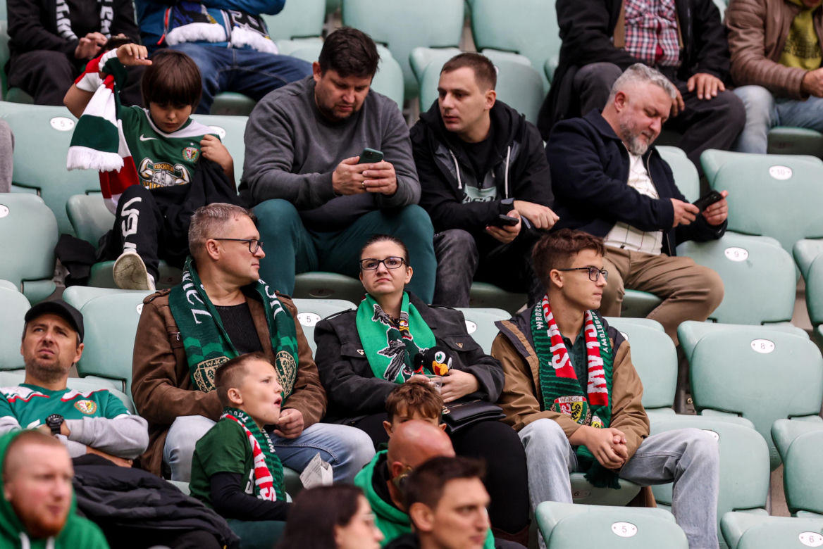Śląsk Wrocław - Lech Poznań: Zdjęcia kibiców i zawodników z meczu 10. kolejki sezonu 2026/27 PKO BP Ekstraklasy