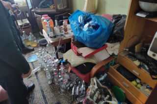 Nielegalna bimbrownia w Kołobrzegu