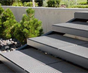 Beton w ogrodzie
