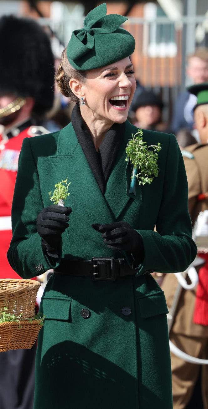 Księżna Kate cała w zieleni na Dniu Świętego Patryka! Dobrze wyglądała?