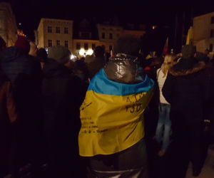 Bydgoszczanie solidarni z Ukrainą