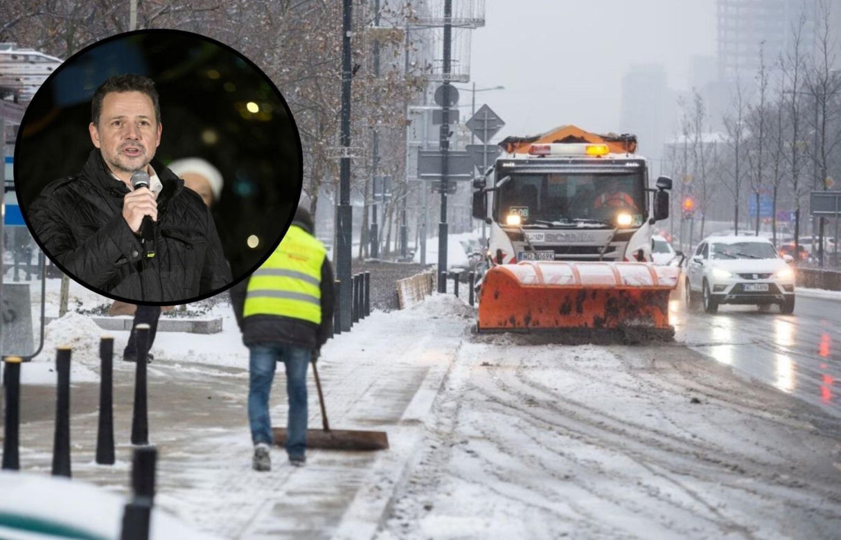 Rafał Trzaskowski ostrzega przed gołoledzią