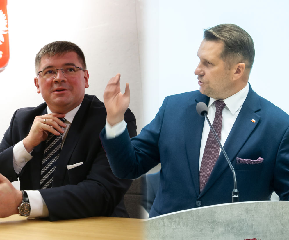 Tomasz Rzymkowski i Przemysław Czarnek