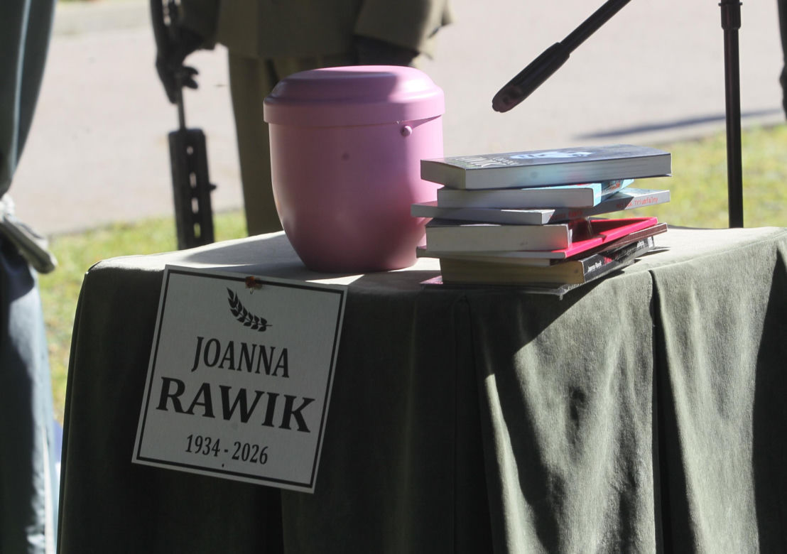 Joanna Rawik pogrzeb