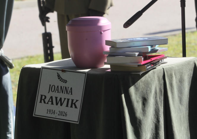 Joanna Rawik pogrzeb