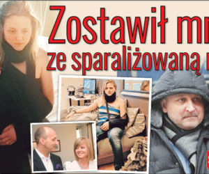 Zostawił mnie ze sparalizowaną reką