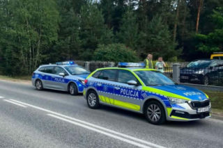 Pościg w miejscowości Lipowica. Kierowca z zakazem prowadzenia zatrzymany po wypadku