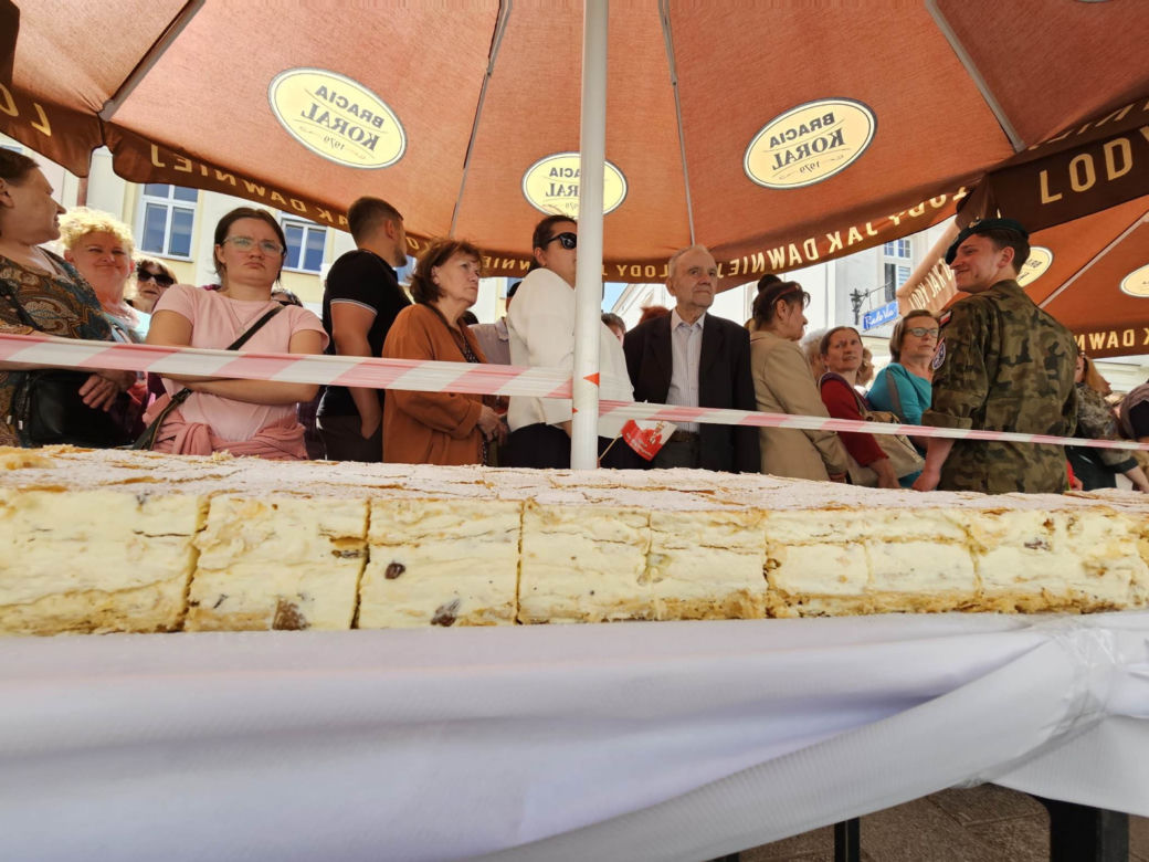 Kremówkowe szaleństwo na rzeszowskim Rynku