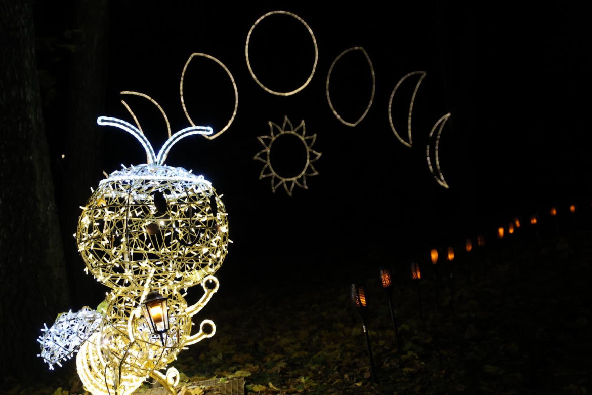 Park iluminacji 2023 w Lublinie