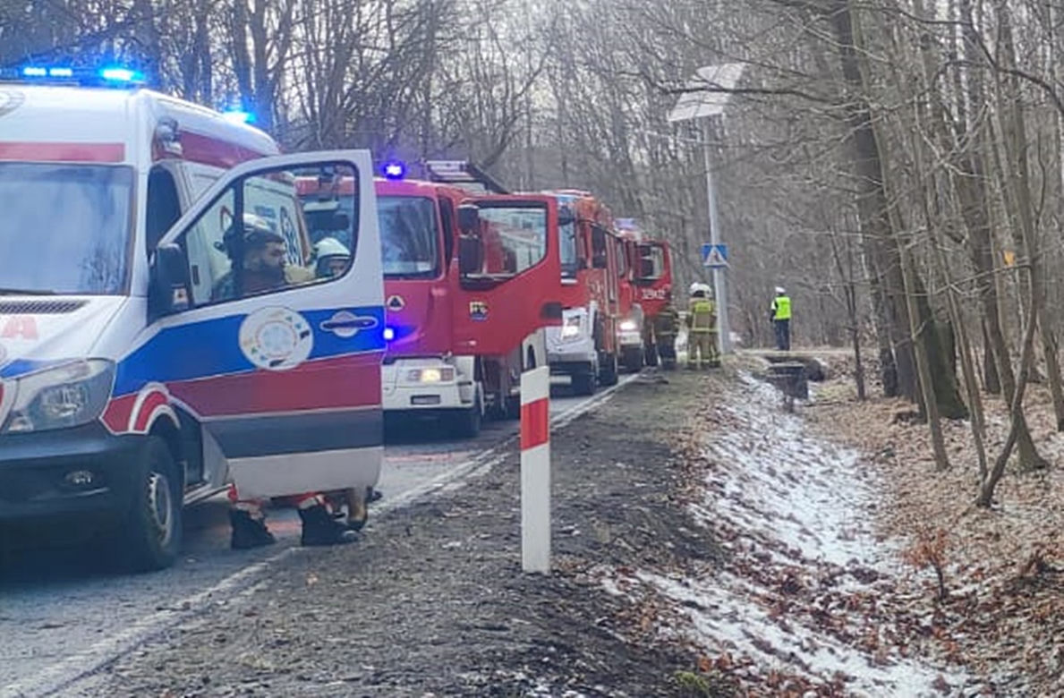 Tragiczny wypadek w Katowicach na trasie z Murcek do Kostuchny