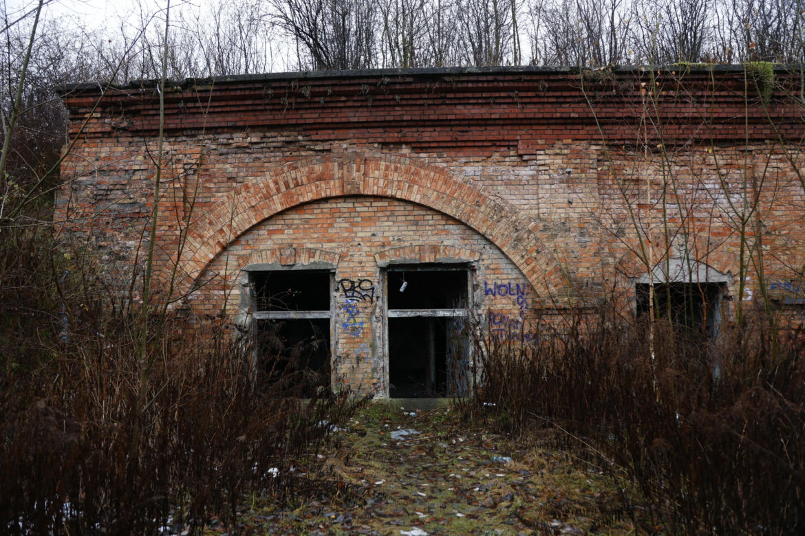 Fort Szczęśliwice przed rewitalizacją