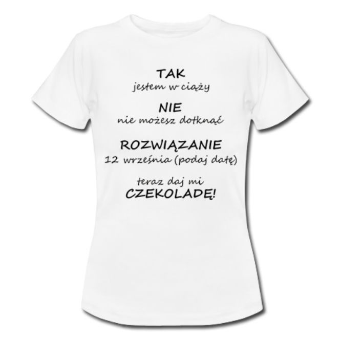 Bluzka ciążowa z nadrukiem 5