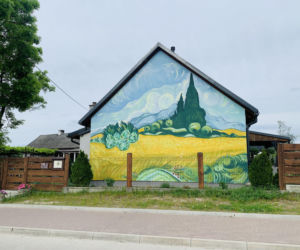 Kolorowe domy inspirowane twórczością Vincenta van Gogha zamieniły wieś liczącą zaledwie stu mieszkańców w prawdziwą atrakcję turystyczną