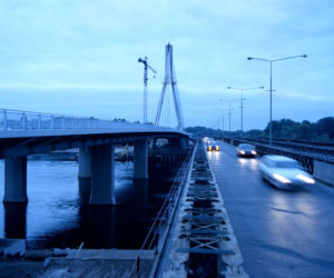 Most Świętokrzyski i most Syreny w 2000 r.