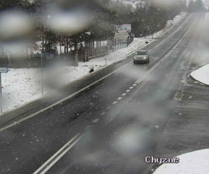 Potężne śnieżyce w Małopolsce