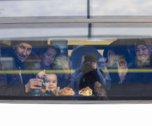 1,5 tys. uchodźców z Ukrainy przyjechało specjalnym pociągiem na Śląsk