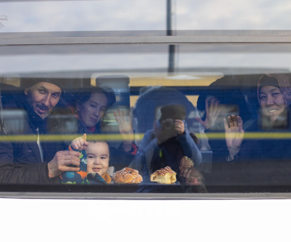 1,5 tys. uchodźców z Ukrainy przyjechało specjalnym pociągiem na Śląsk