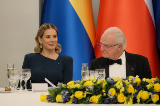 Marta Nawrocka, król Karol XVI Gustaw