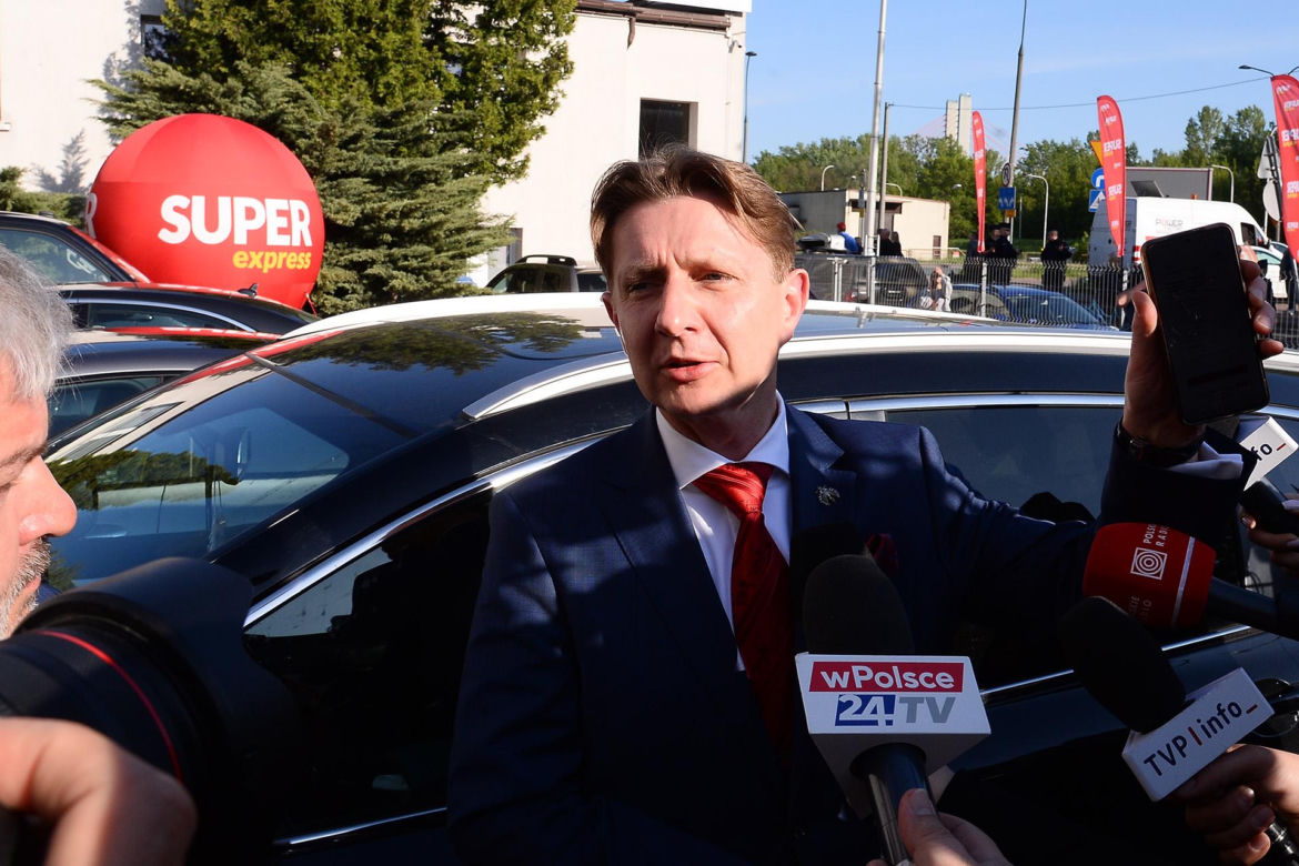 Artur Bartoszewicz przyjechał na debatę Super Expressu