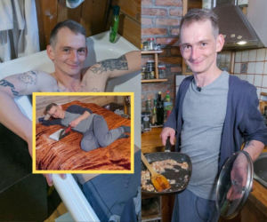 Jaś Kapela pokazał nam, jak mieszka. Spotkaliśmy jego tatę, który nie gryzł się w język