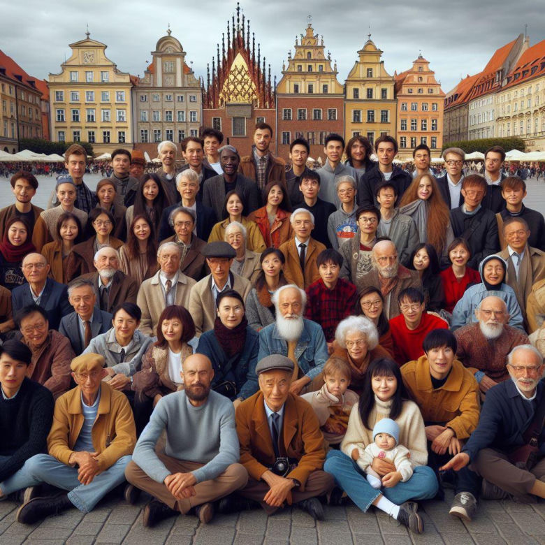Jak sztuczna inteligencja widzi mieszkańców Wrocławia? Zobaczcie sami!