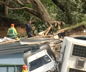 Lawina błota zmiażdżyła kemping! Wiele zaginionych dzieci