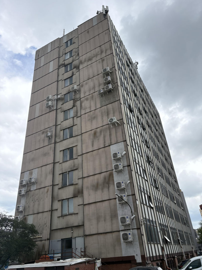 Budynek przy Teatralnej 9 w Sosnowcu - widok przed remontem
