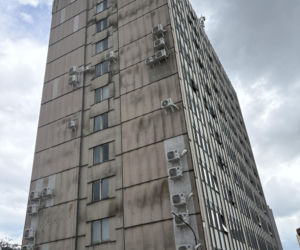 Budynek przy Teatralnej 9 w Sosnowcu - widok przed remontem