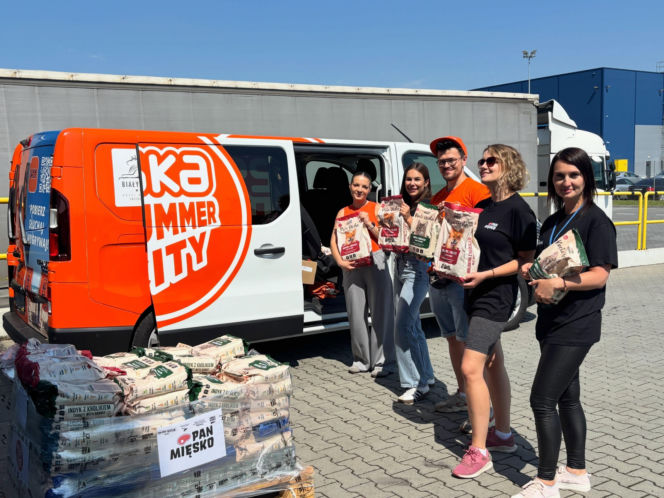 ESKA Summer City z wielką akcją we Wrocławiu! Ponad tona karmy trafiła do schroniska