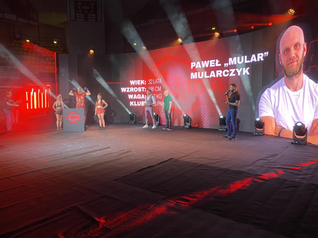 Media trening przed Hybrid MMA 4 w Zielonej Górze