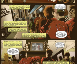 komiks o Michaelu Jacksonie