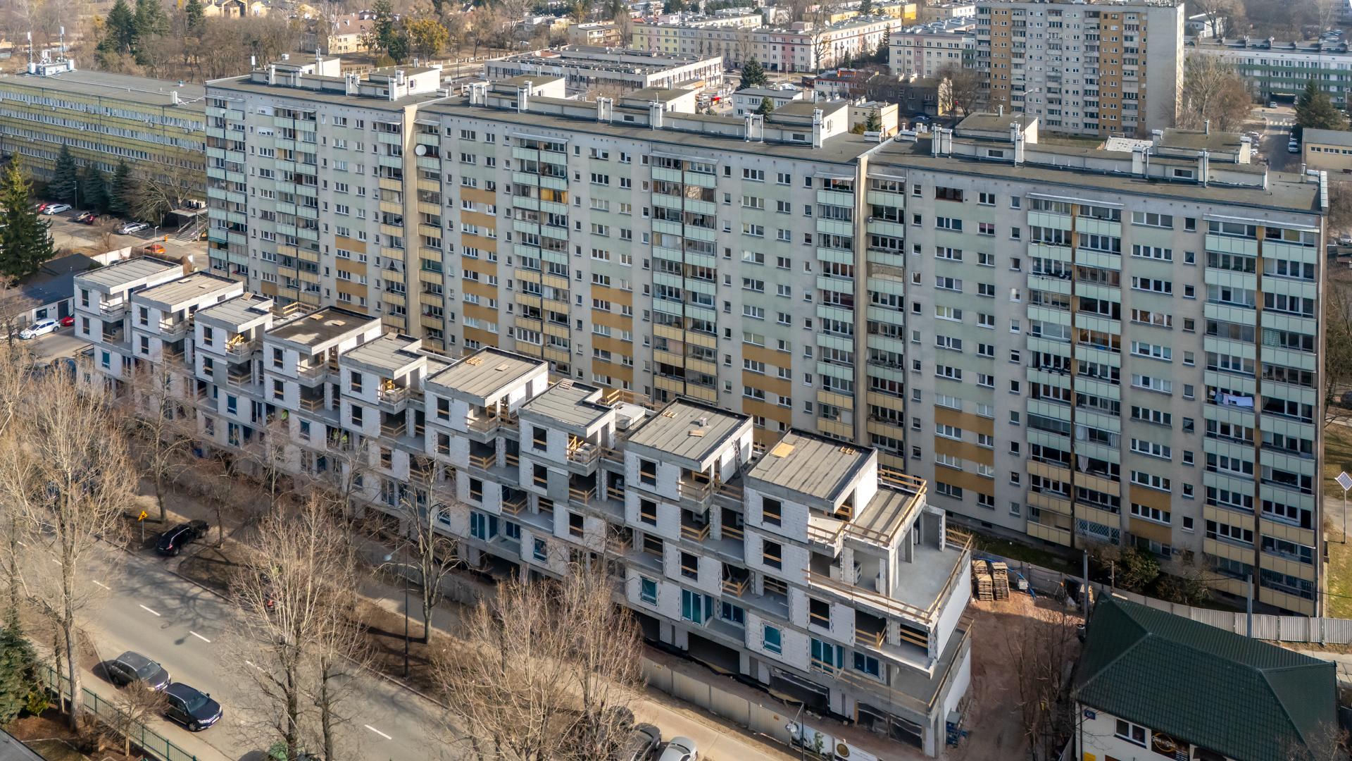 Wola Księcia Janusza w Warszawie w budowie