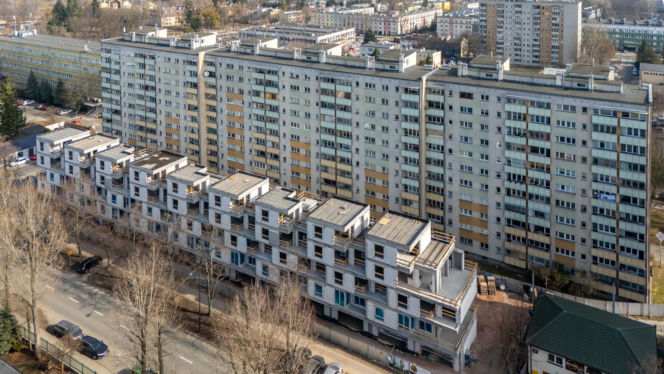 Wola Księcia Janusza w Warszawie w budowie