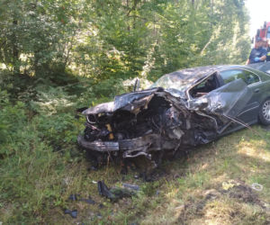 Wypadek między Adamowem a Starachowicami. Kierowca BMW wydmuchał 3 promile