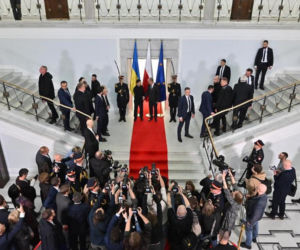 Wołodymyr Zełenski w polskim Sejmie