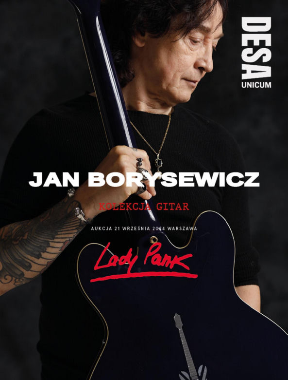 Jan Borysewicz wystawia swoje skarby