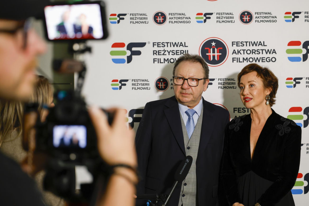 Gabriela Muskała i Zbigniew Zamachowski